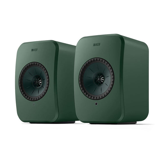 KEF LSXII LT Wireless Bookshelf Speakers Bookshelf Speakers KEF Sage Green 